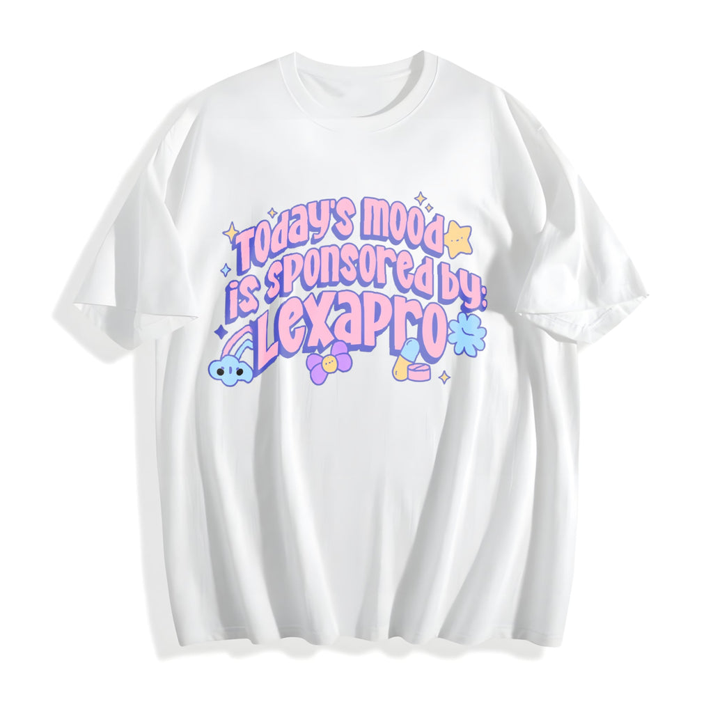 Today's Mood Is Sponsored By Lexapro Cotton T-Shirt product image 2