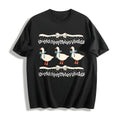 1980s Blue Ribbon Goose With Hearts Ugly Cotton T-Shirt product image 1