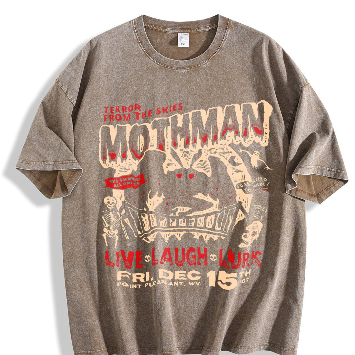 Skin-friendly Vintage Washed T-Shirt product image 3