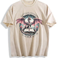 Fantasy Readers Book Club Dragon Vintage Washed T-Shirt product image 1