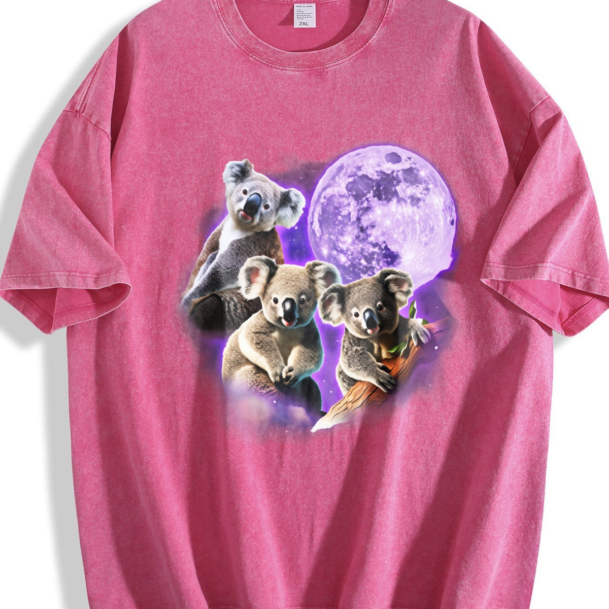 Three Koalas Vintage Washed T-Shirt product image 7