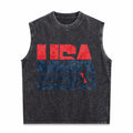 Summer USA Basketball Men's Washed Tank Top