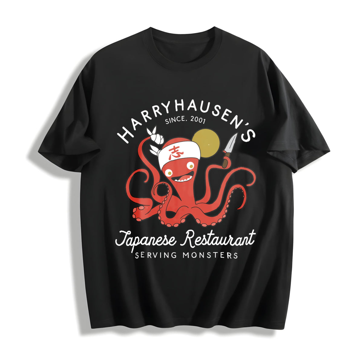 Summer With Octopus Cotton T-Shirt product image 1
