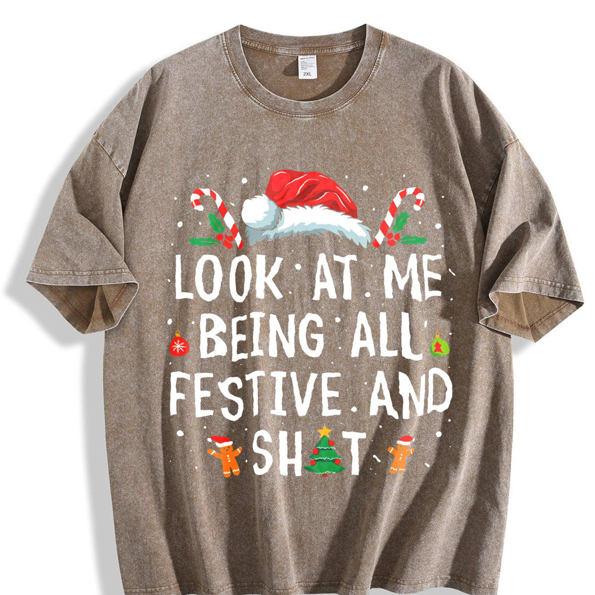 Christmas Jumper - At Me Being All Festive And Shit Vintage product image 3