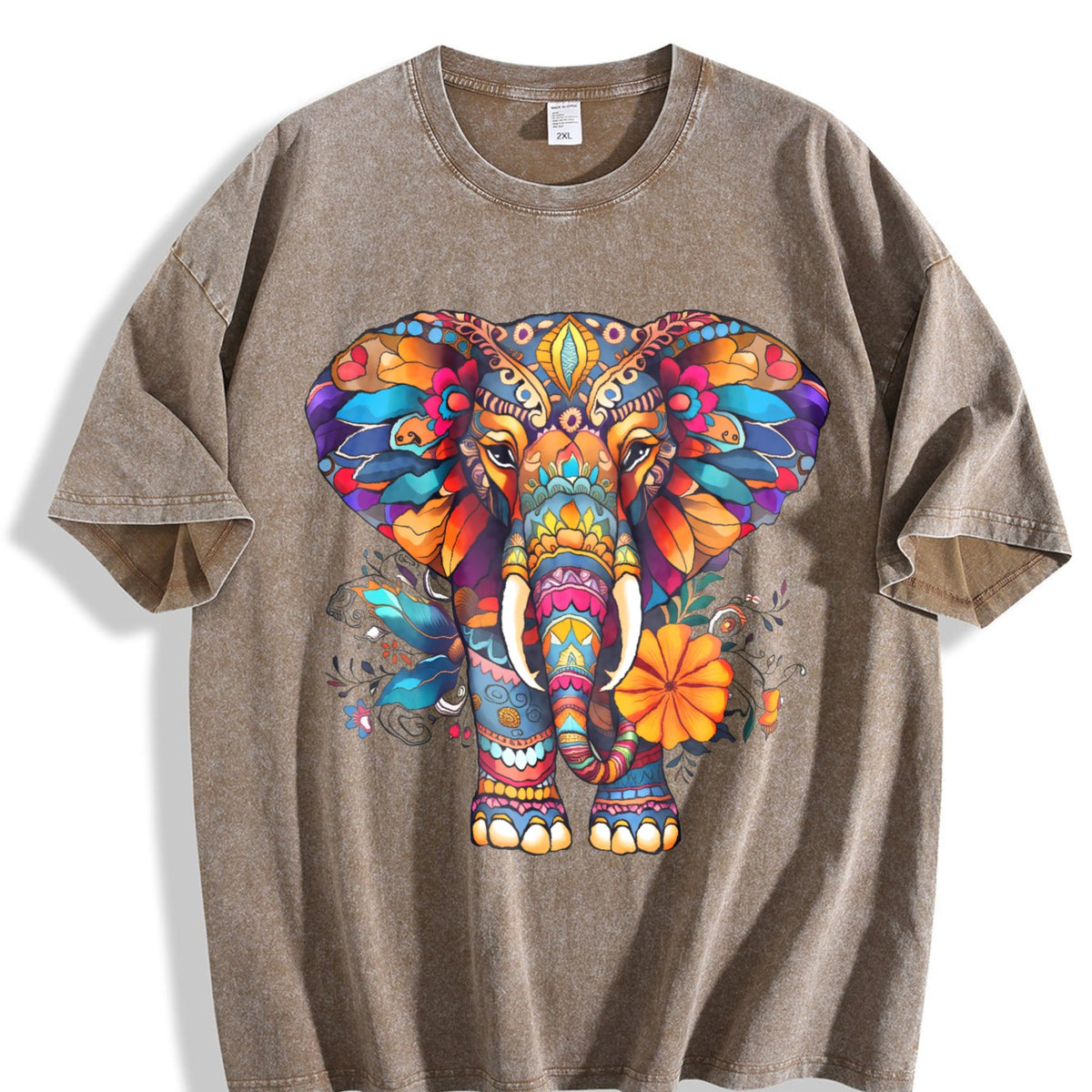 Elephant Vintage Washed T-Shirt product image 3