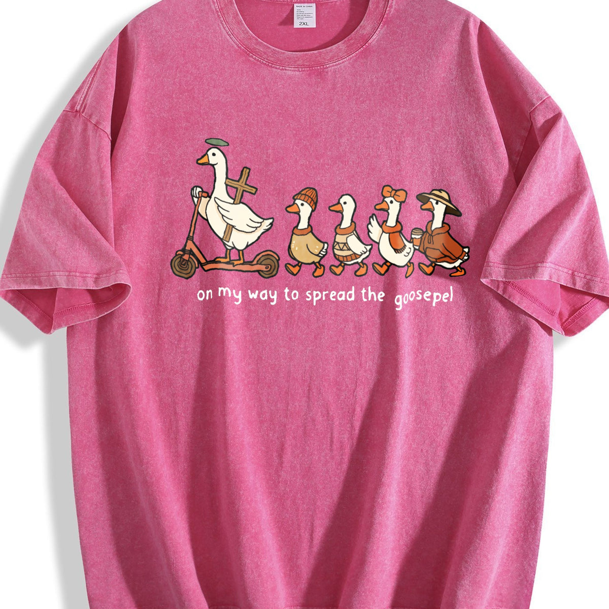 Fun Goose Christian Vintage Washed T-Shirt product image 5
