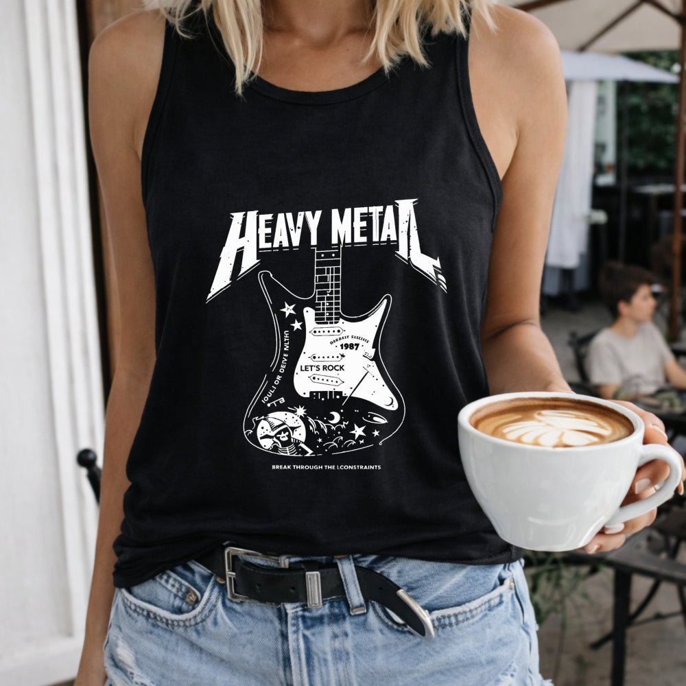 Heavy Metal Guitar Women's Tank Top