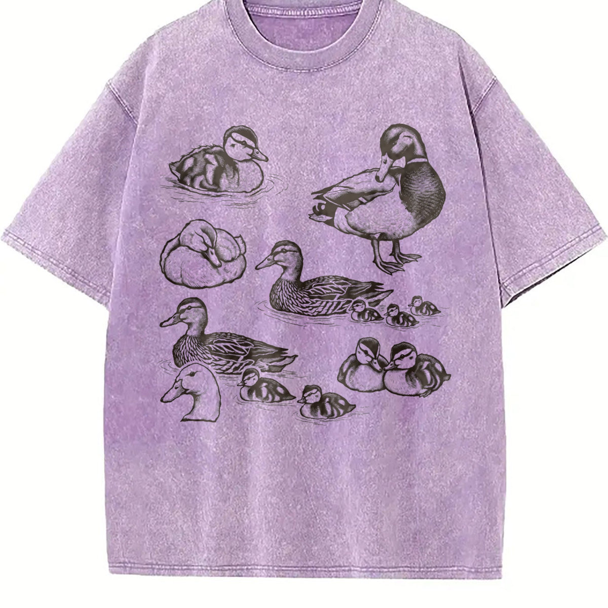 Duck 90s Tattoo Vintage Washed T-Shirt product image 6