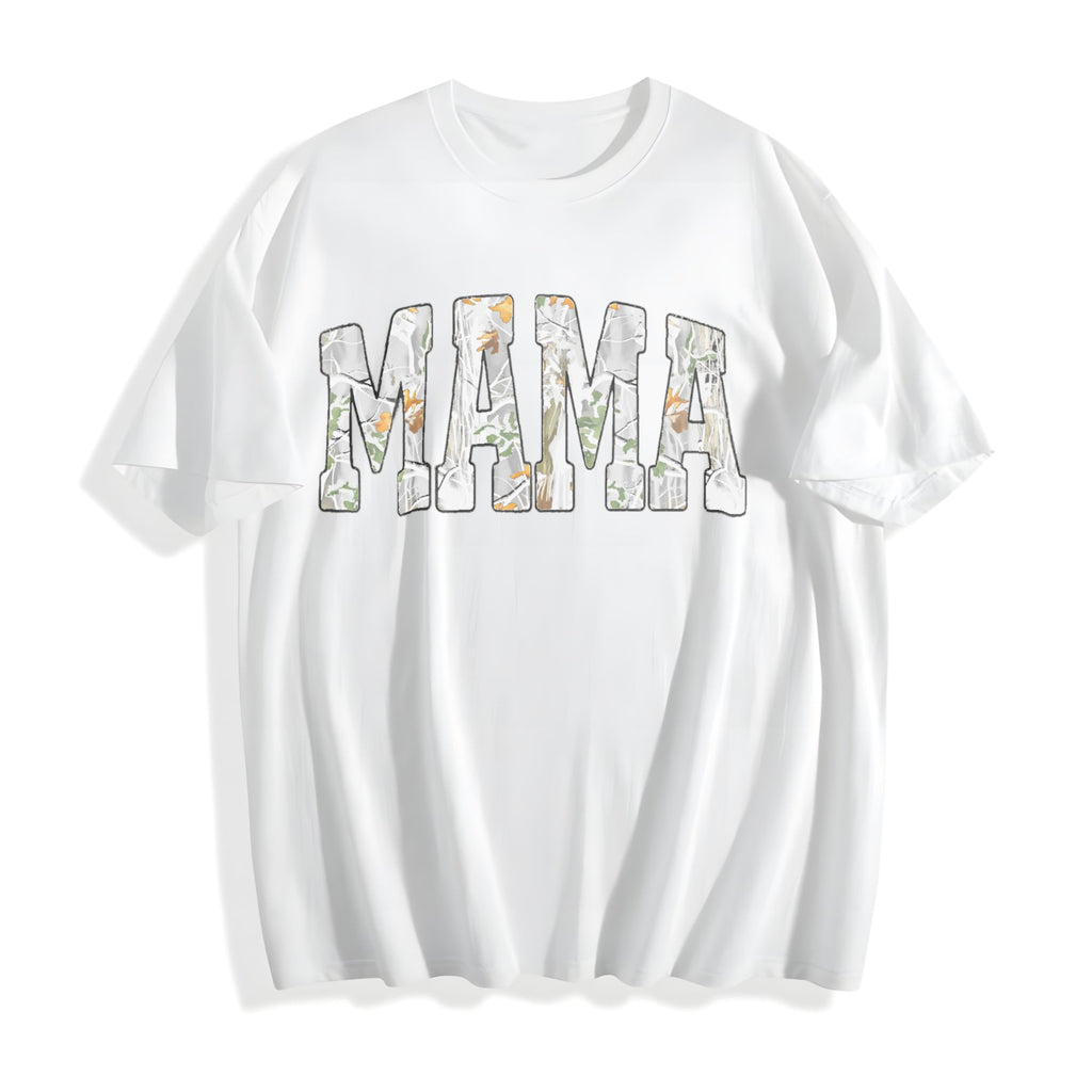Hunting Mama Camo Western Cotton T-Shirt product image 2