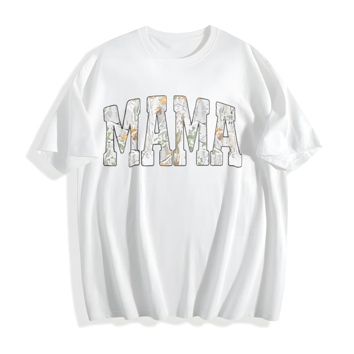 Hunting Mama Camo Western Cotton T-Shirt product image 2
