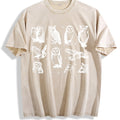 Owls 90s Tattoo Vintage Washed T-Shirt product image 1