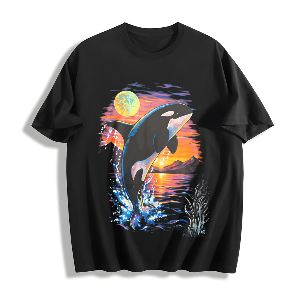 Orca Midnight Cotton T-Shirt product image 1