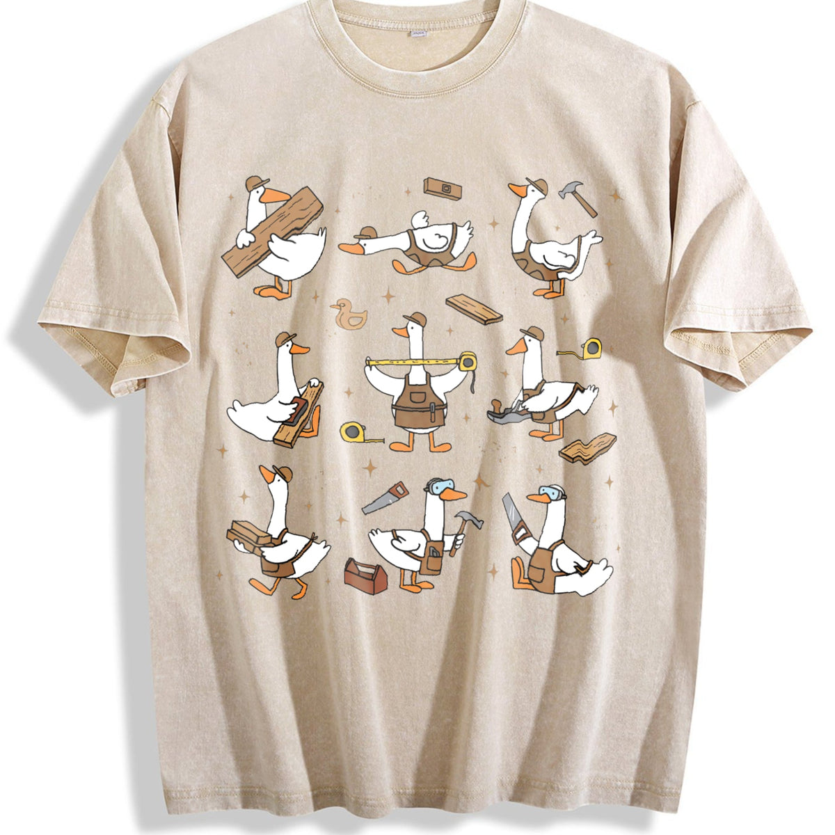 Silly Goose Woodworking Vintage Washed T-Shirt product image 1