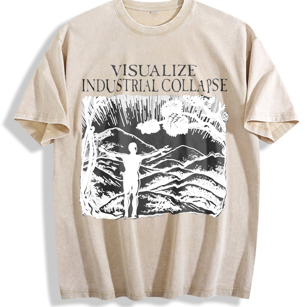 Embrace Nature - Summer Vintage Washed T-Shirt product image 1