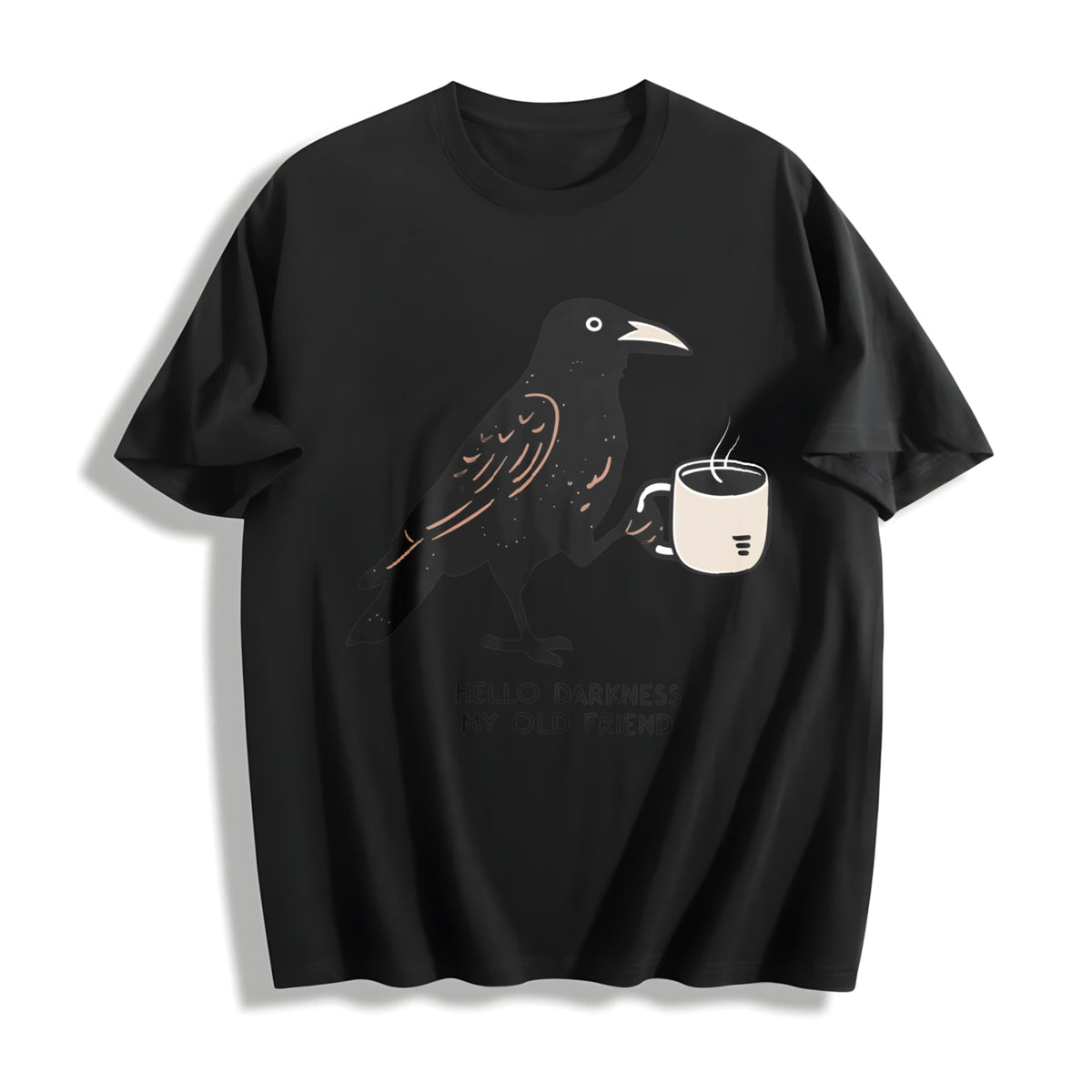Hello Darkness My Old Friend Cotton T-Shirt product image 1