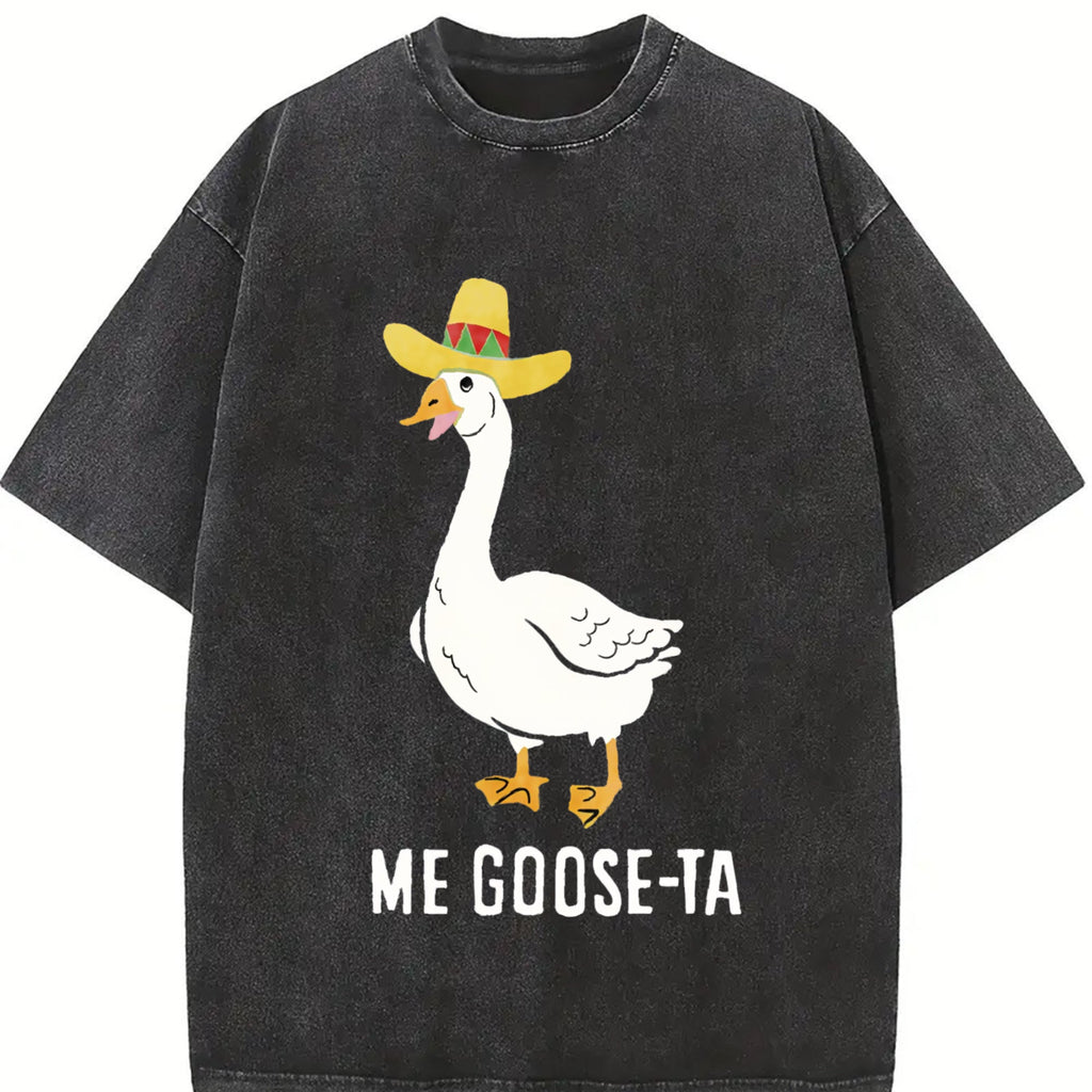 Me Goose-ta Vintage Washed T-Shirt product image 2