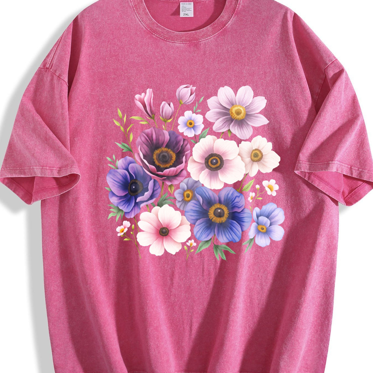 Pressed Flowers Vintage Washed T-Shirt product image 7