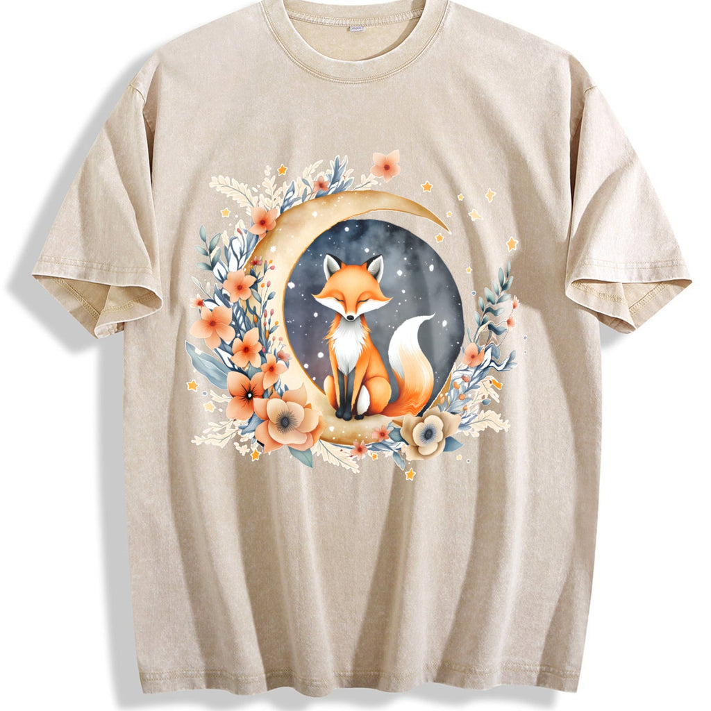 Bohemian - Botanical Floral Vintage Washed T-Shirt product image 1