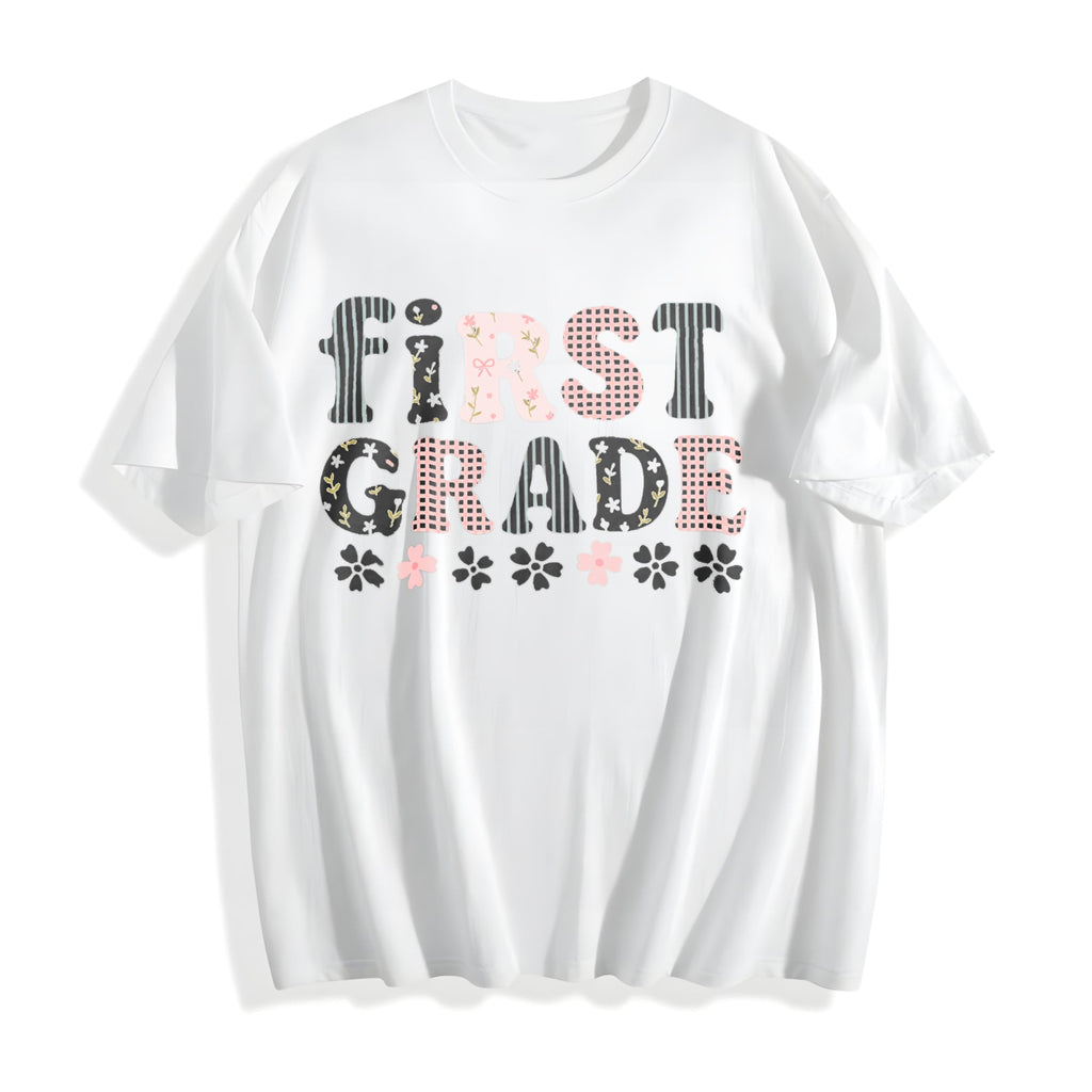 First Grade Teacher Cotton T-Shirt product image 2