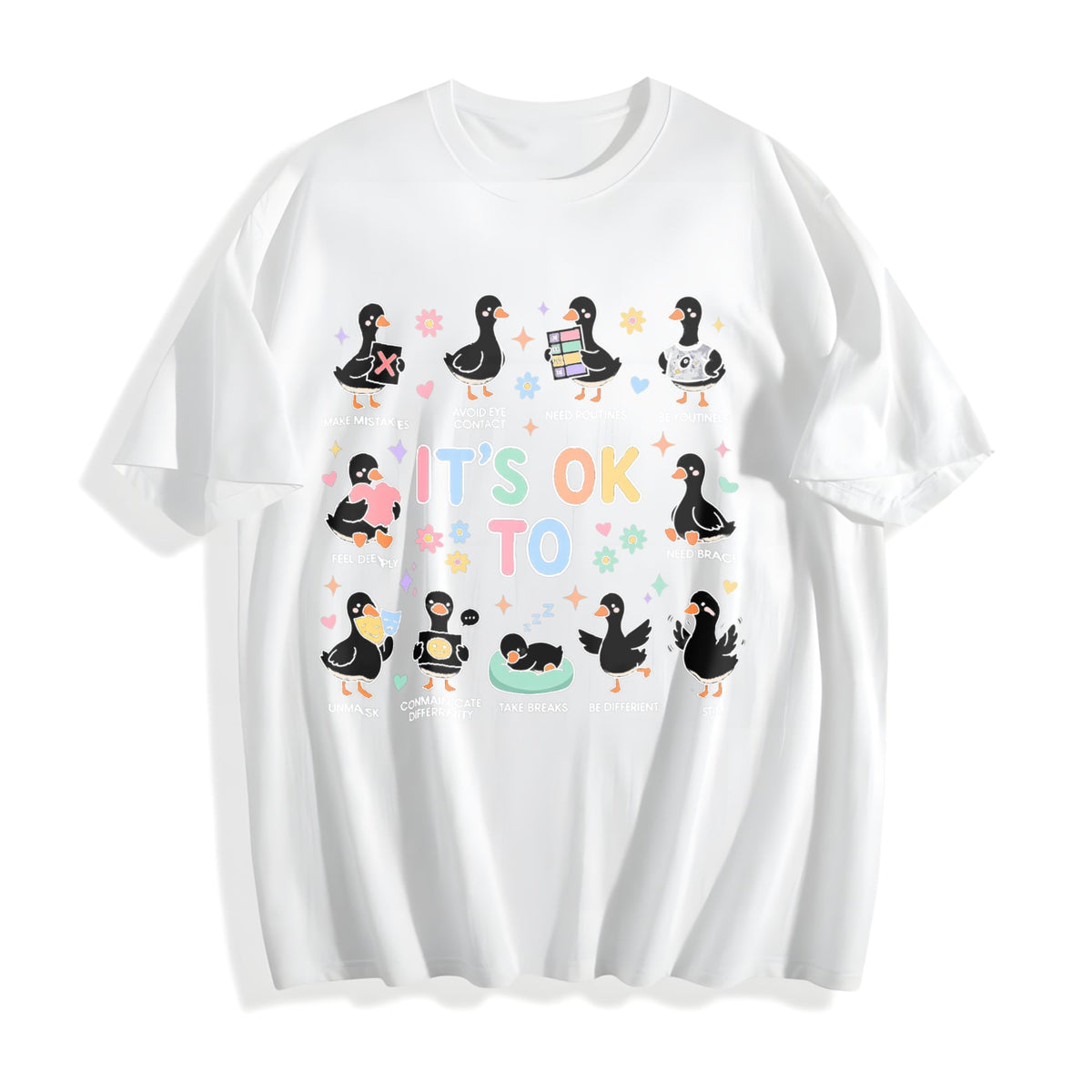 It's Ok To Be Different Cotton T-Shirt product image 2