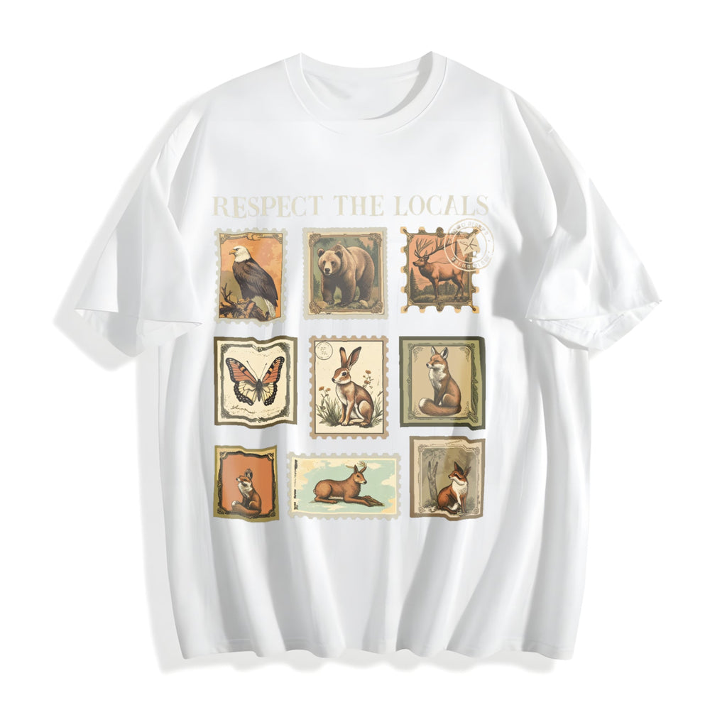 Respect The Local Wildlife Cotton T-Shirt product image 2
