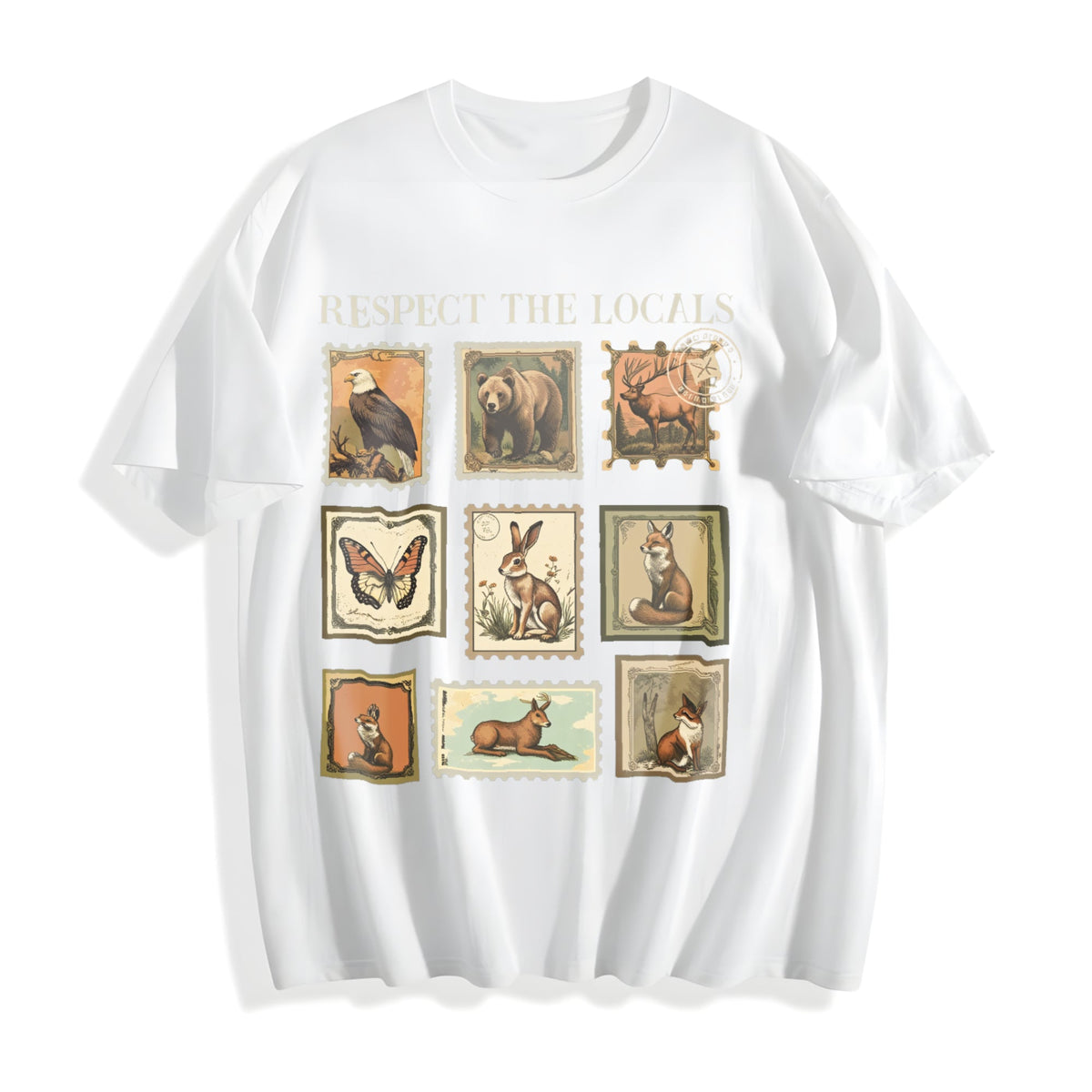 Respect The Local Wildlife Cotton T-Shirt product image 2