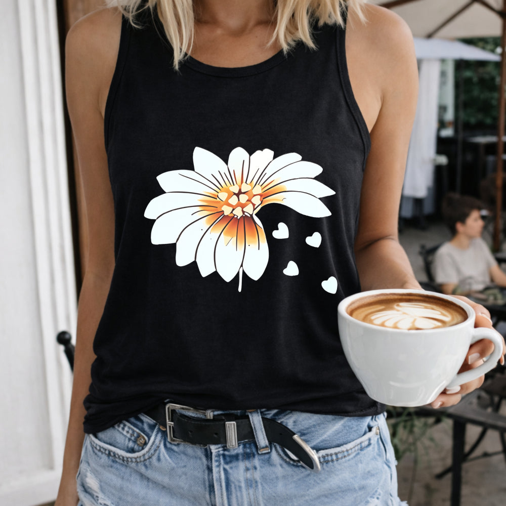 Enjoy The Little Things Letters Women's Tank Top