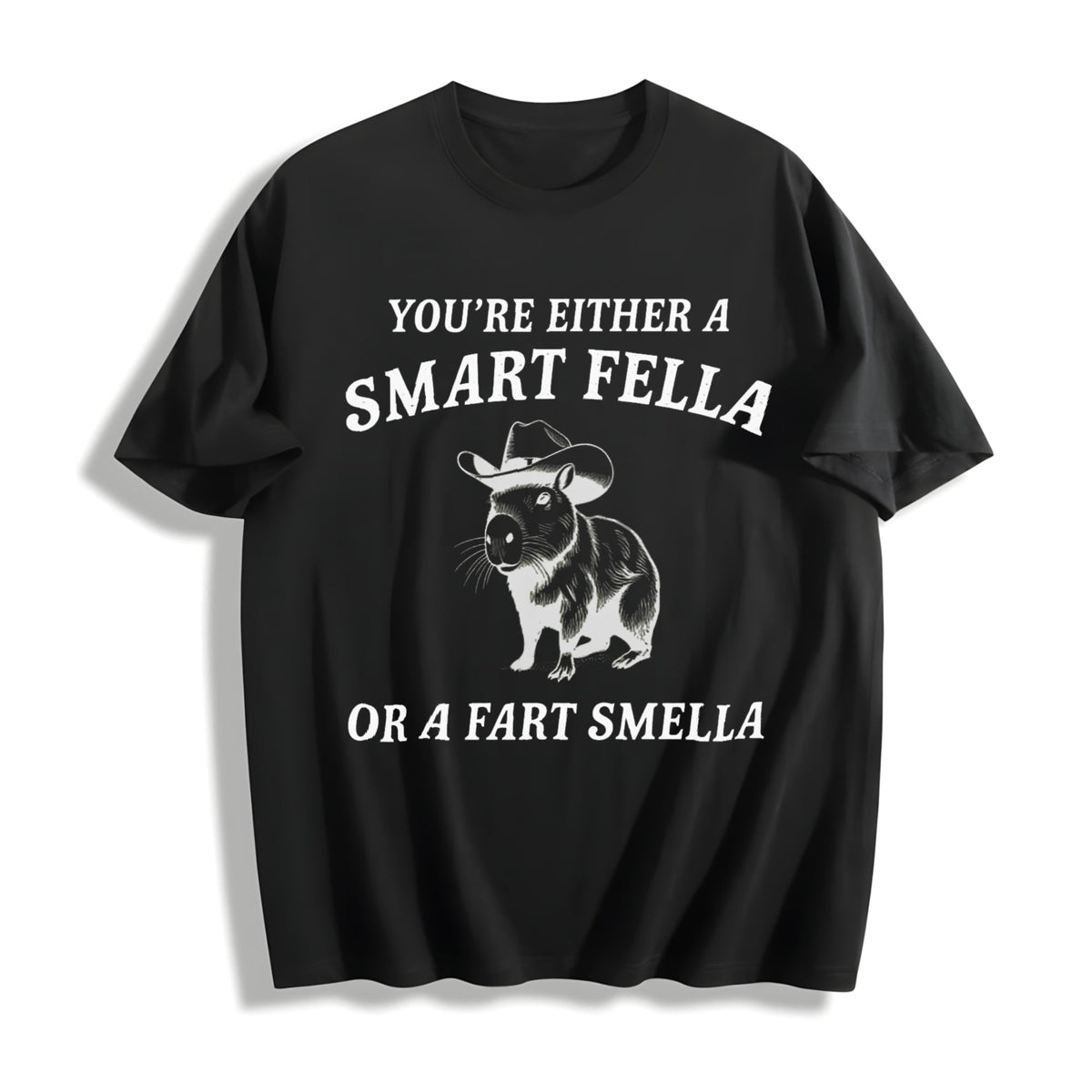 Are You A Smart Fella Cotton T-Shirt product image 1