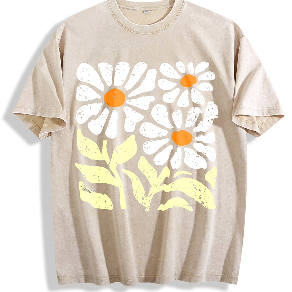 Wash - Floral Vintage Washed T-Shirt product image 1