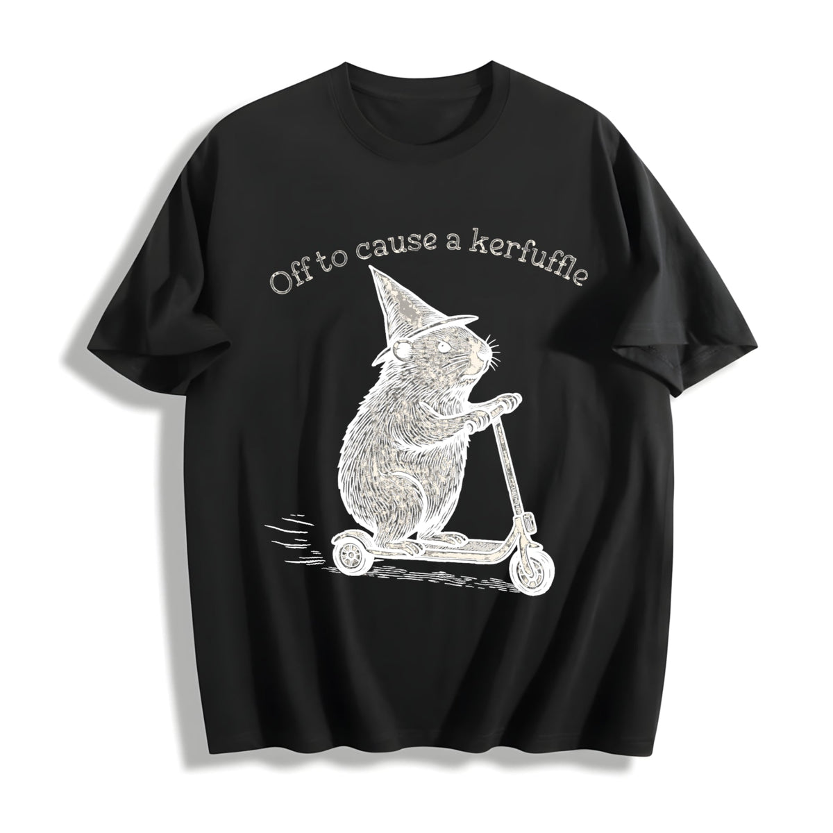 Off To Cause A Kerfuffle Funny Groundhog Scooter Silly product image 1