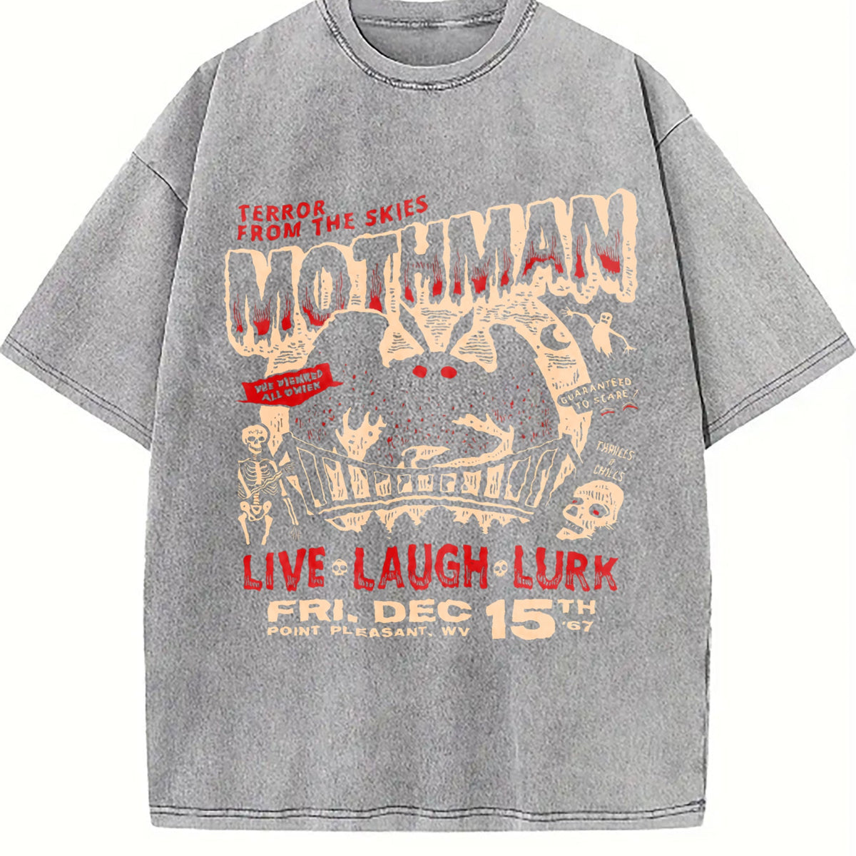Skin-friendly Vintage Washed T-Shirt product image 4