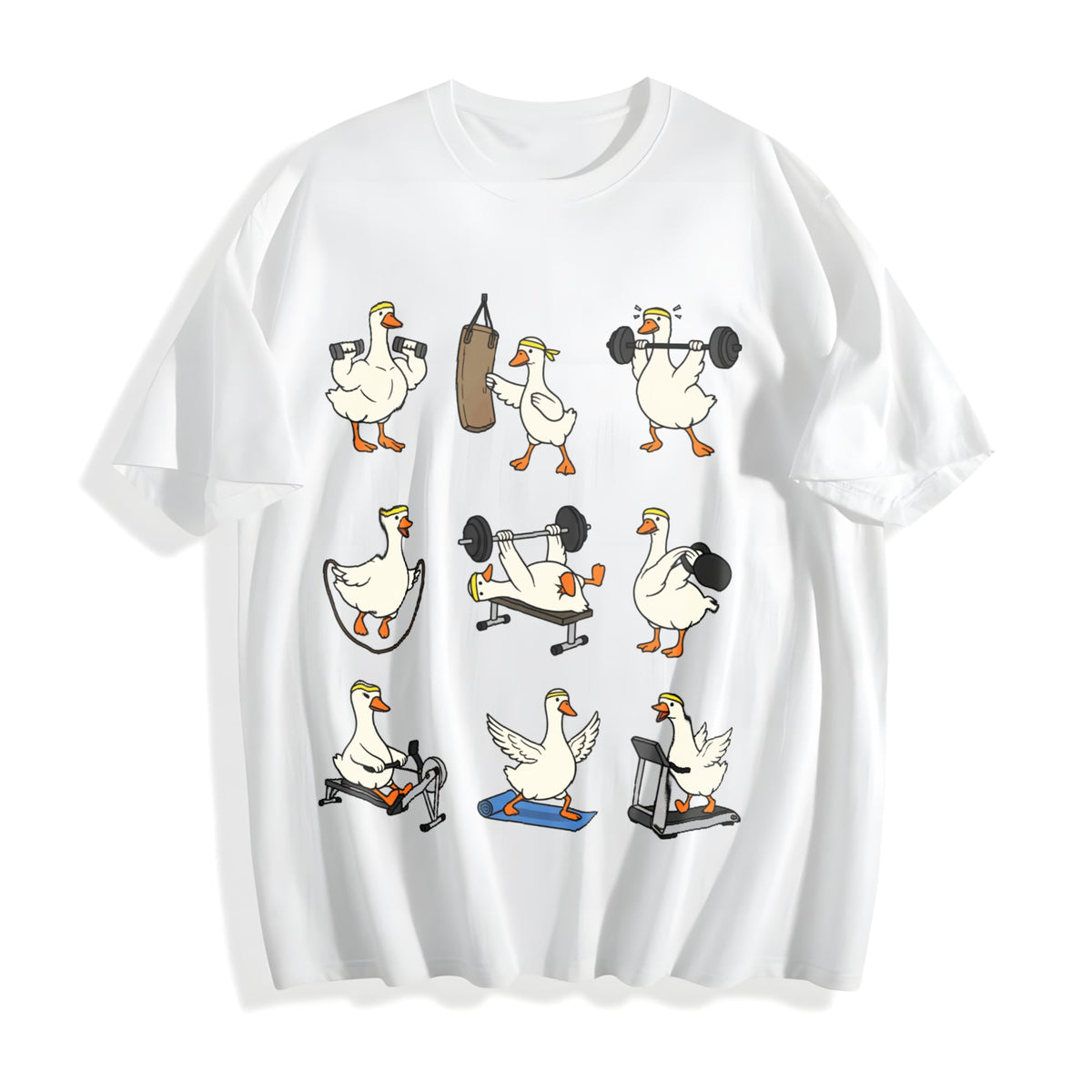 Funny Goose Workout Cotton T-Shirt product image 2