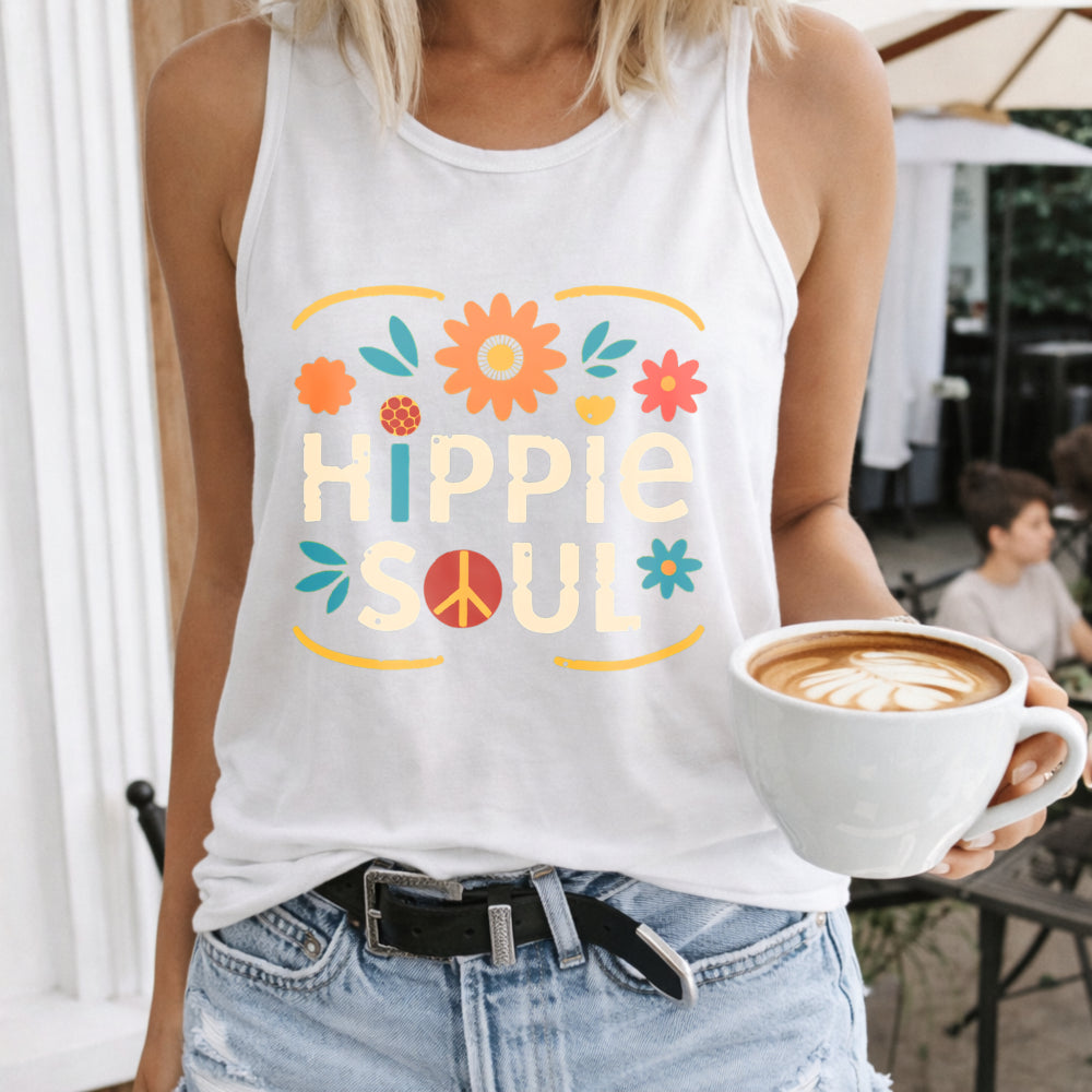 Hippie Soul Flowers Women's Tank Top
