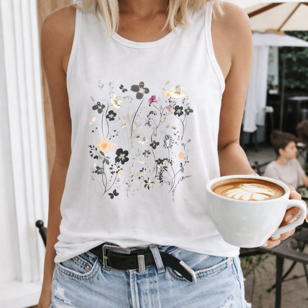 Wildflower Garden Women's Tank Top