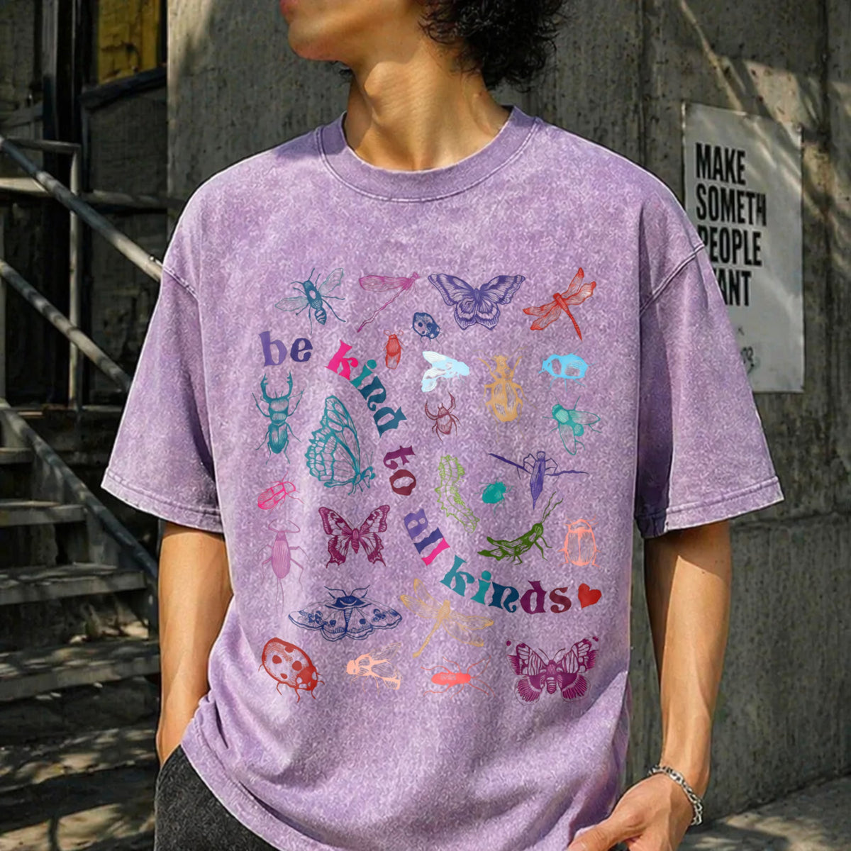 Be Kind To All Kinds Vintage Washed T-Shirt product image 6
