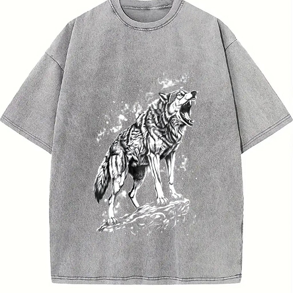 Wolf 90s Vintage Washed T-Shirt product image 5