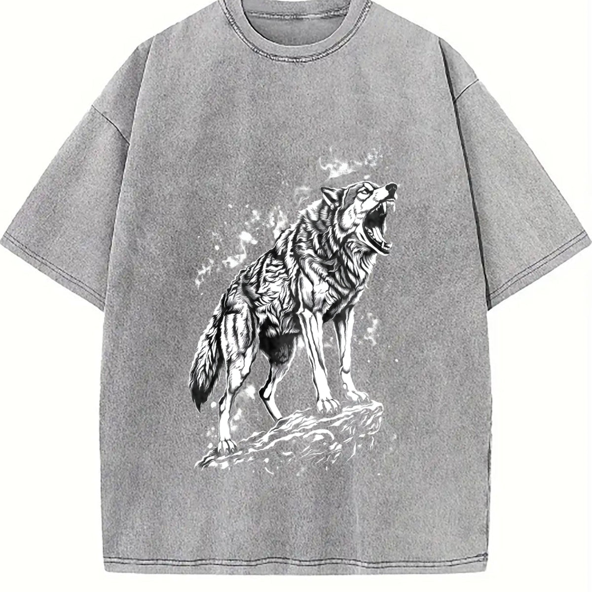 Wolf 90s Vintage Washed T-Shirt product image 5