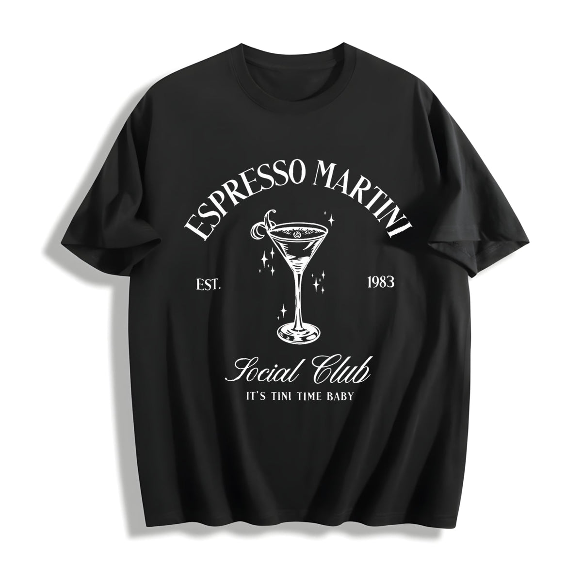 Espresso Martini Shoulder Cotton T-Shirt product image 1