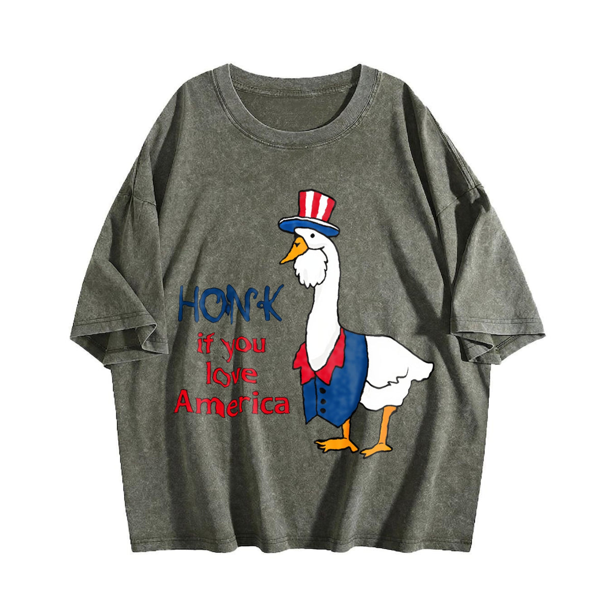 Silly Goose America Vintage Washed T-Shirt product image 4