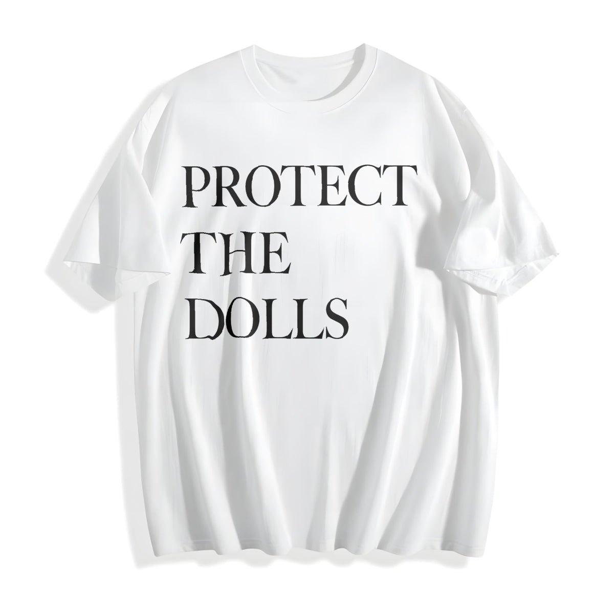 Protect The Dolls - Feminist Cotton T-Shirt product image 2