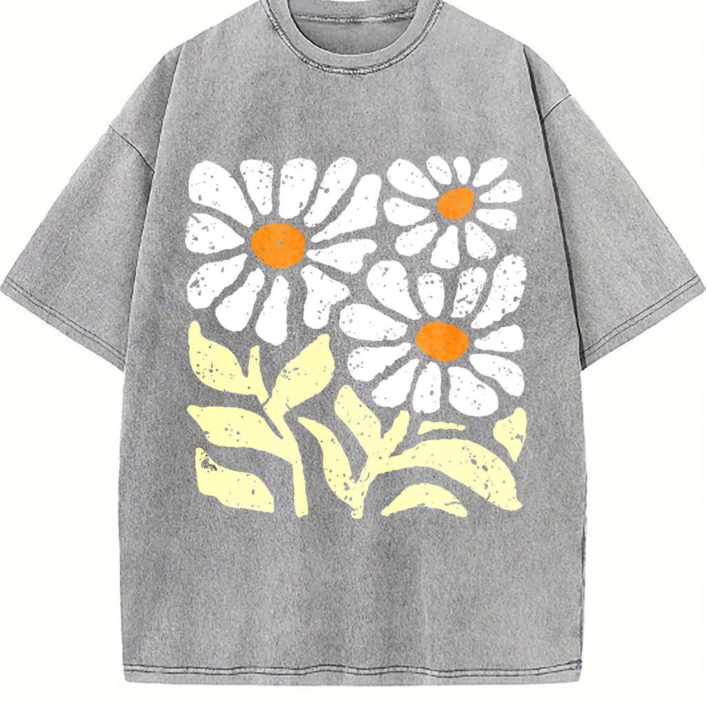 Wash - Floral Vintage Washed T-Shirt product image 4