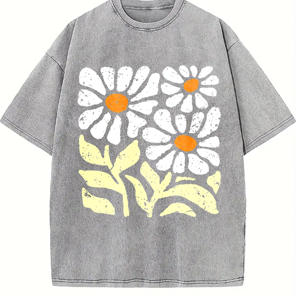 Wash - Floral Vintage Washed T-Shirt product image 4