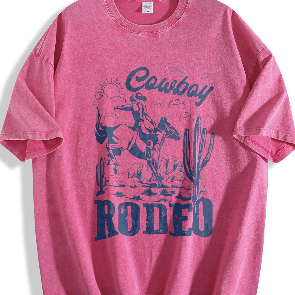 Rodeo 90s Cowboy Vintage Washed T-Shirt product image 7