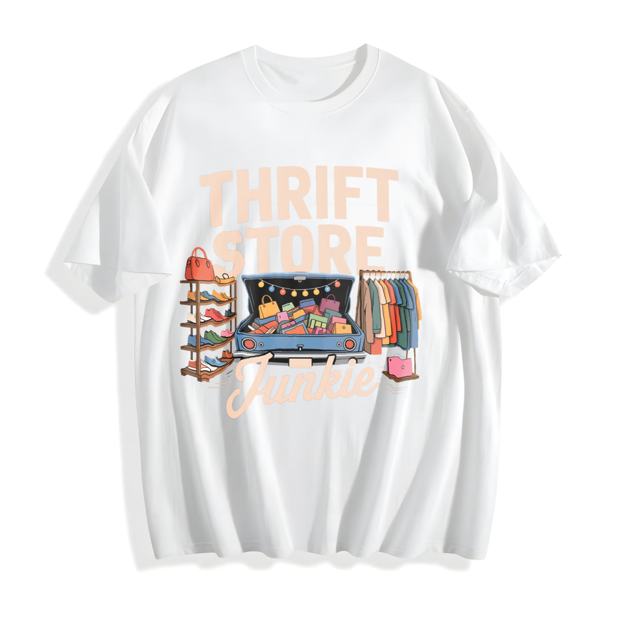 Thrift Store - A Themed For Secondhand Cotton T-Shirt product image 2
