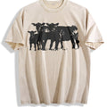 Cute Cow Vintage Washed T-Shirt product image 1