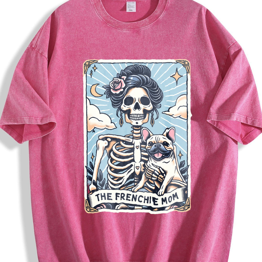 French Bulldog Vintage Washed T-Shirt product image 5