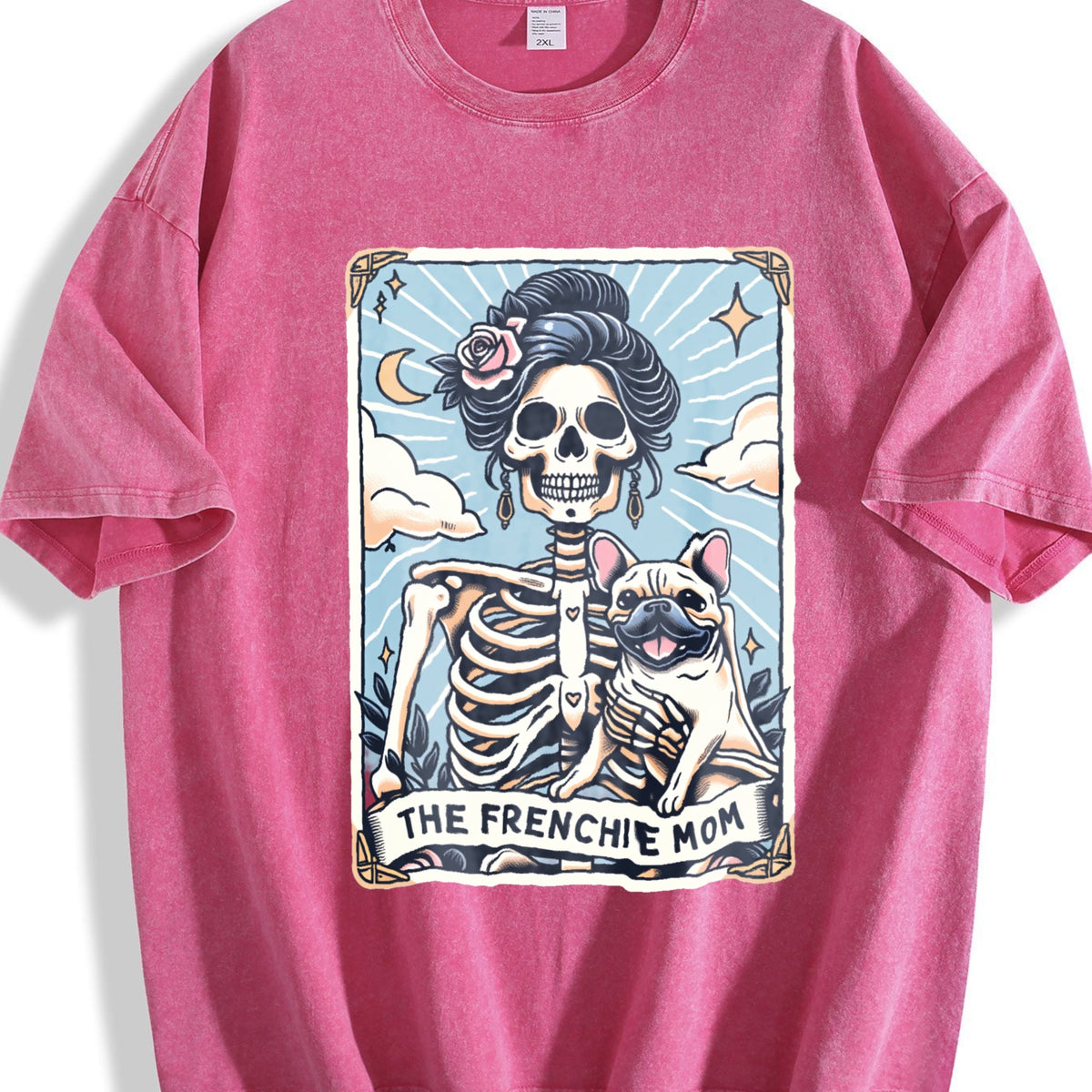 French Bulldog Vintage Washed T-Shirt product image 5