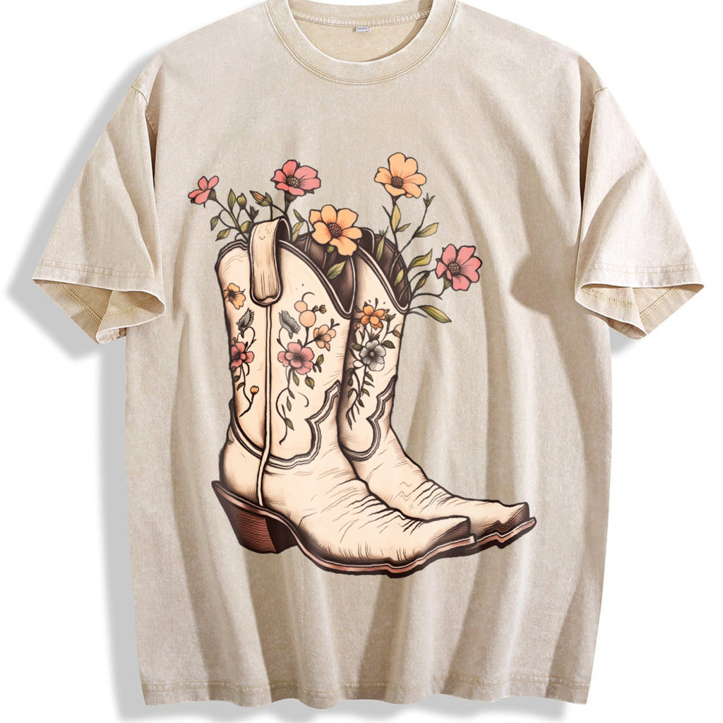 Western Vintage Washed T-Shirt product image 1