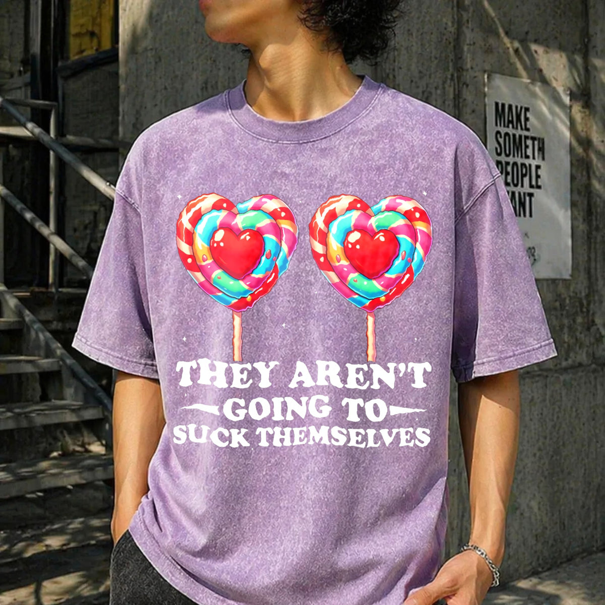 They Aren't Going To Suck Themselves Funny Vintage Washed product image 6