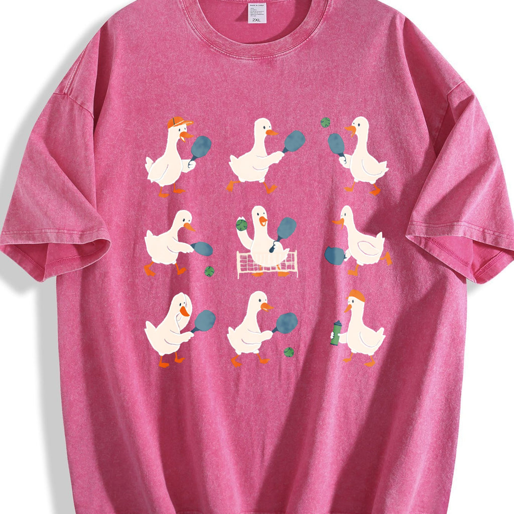 Funny Goose Pickleball Vintage Washed T-Shirt product image 5